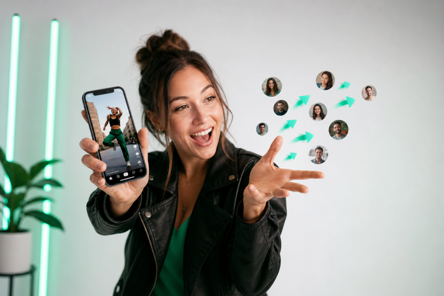 Buy TikTok shares with TokBoostly — more reach, fast delivery, and no password required
