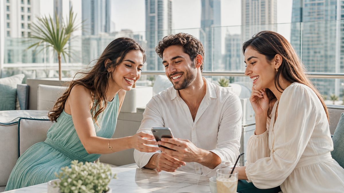 UAE hub TikTok auto shares distribution lift UAE marketer watching TikTok auto shares expand distribution on a laptop