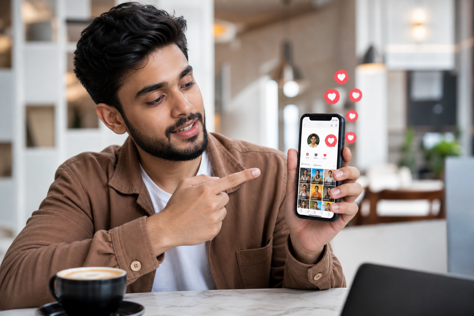 TikTok profile with strong follower count and active comment engagement on trending content