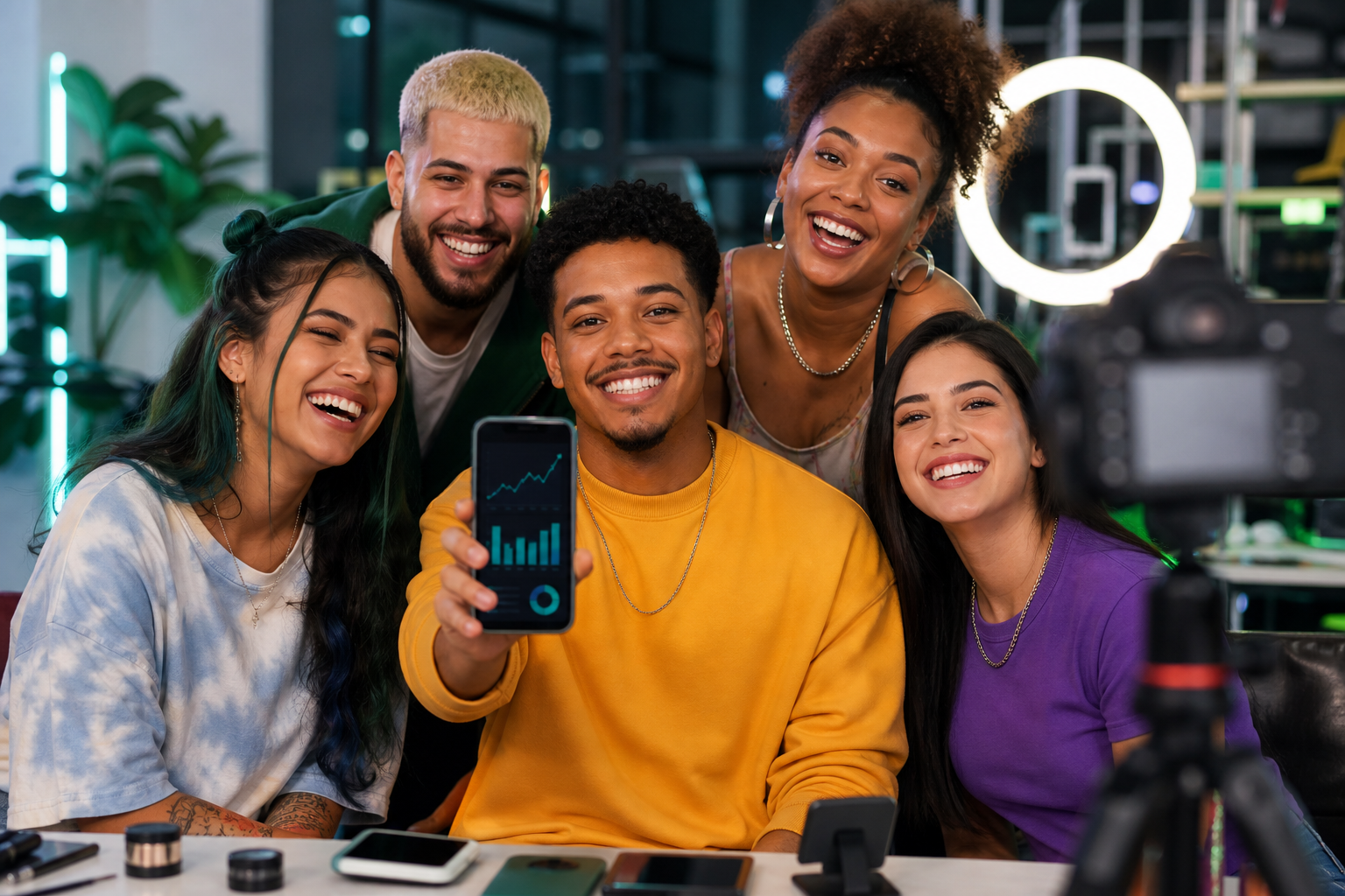 Crescimento sustentável no TikTok Brasil Crescimento TikTok Brasil